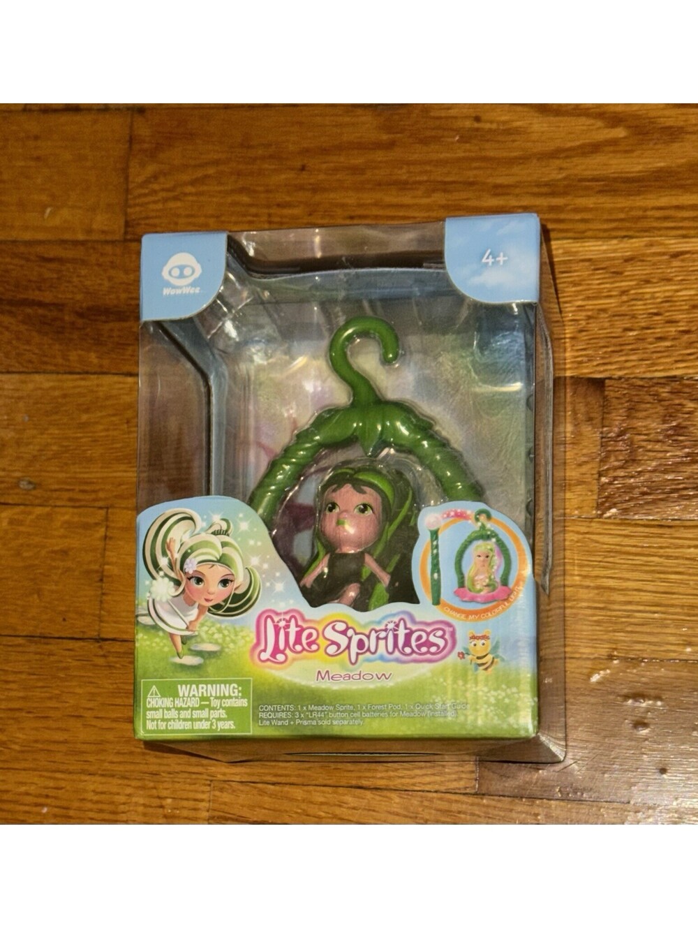 Rare! Vintage! 2010 WowWee Lite Sprites Meadow Sprite Forest Pod NIB Sealed